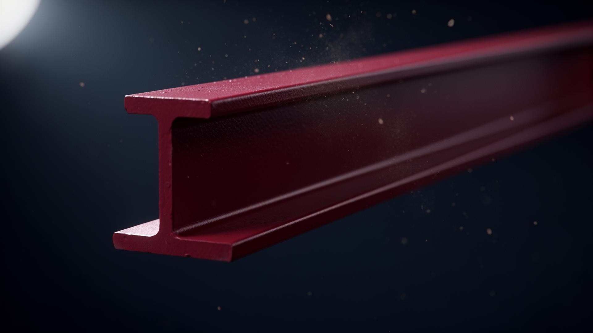 Structural steel beam with factory-applied intumescent coating